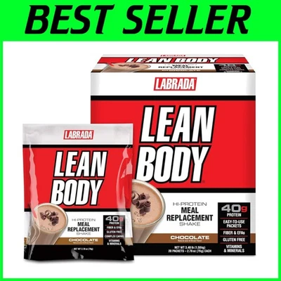 Lean Body Meal Replacement Shake, Chocolate, 40g Protein - Image 1 of 4