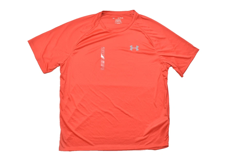 Under Armour Men's UA Tech 2.0 Short Sleeve Kb7 Red/graphite Size XL