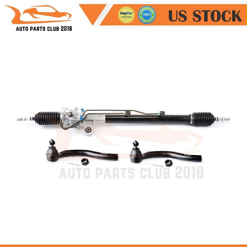 Power Steering Rack And Pinion & Outer Tie Rod For 2004-2008 Acura Tsx Es80287 Foto 1 de 4