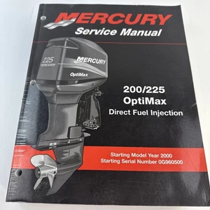 MERCURY SERVICE MANUAL 200/225 OPTIMAX DIRECT FUEL INJECTION - Picture 1 of 5