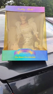 Ashley Belle Mermaid Aileen Porcelain Doll Vintage - Image 1 of 4