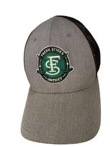 Richardson Trucker Cap Stick Hockey Hat.. Gray SnapBack, 115-medium/large - Imagen 1 de 10