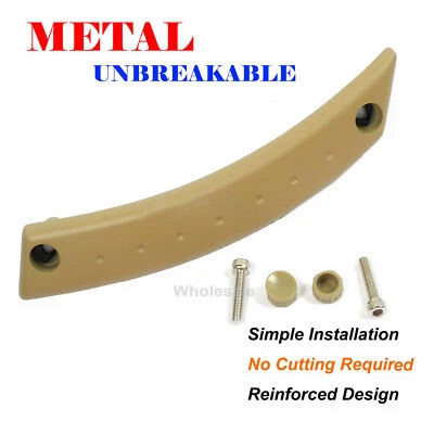 Kit de reparación de manija de panel de puerta interior reforzado con metal bronceado para VW Foto 1 de 4