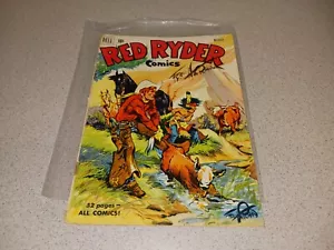 Red Ryder Comics #92 (1951, Dell Comics) signed autographed Comic - Picture 1 of 7