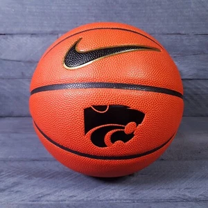 NIKE Elite Championship Kansas State Wildcats Basketball Size 6 28.5" Team Issue - Picture 1 of 3