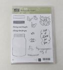 Stampin Up Friendships Sharing Sweet Thoughts rubber stamps jar love 144051