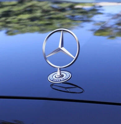 Front Hood Emblem Fits For Mercedes Benz E300 E320 E500 C230 C280 CLK320 S500 US - Image 1 of 4