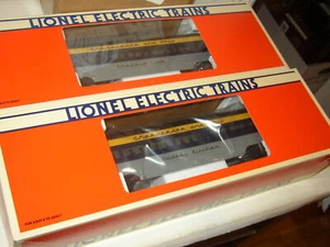 Lionel C&O Chesapeake & Ohio Aluminum 2-Car Passenger Set #19164 19148 19149 - Picture 1 of 4