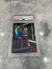 2020 Panini Spectra Tyler Johnson Black Prizm Rookie Jersey # 6/7 PSA 10 Gem