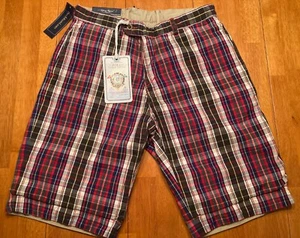 Pantalones Cortos Para Hombre POLO RALPH LAUREN Colores Cuadros/Caqui REVERSIBLES 30 NUEVOS CON ETIQUETAS NUEVOS - Imagen 1 de 11