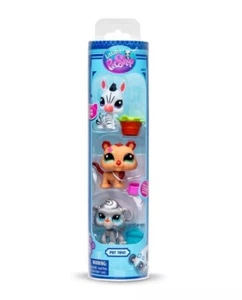 Littlest Pet Shop LPS G7 Serie 2 Pet Trio Tubo Zoo Mascotas #96 #97 #98 ¡ENVÍO GRATUITO! - Imagen 1 de 7