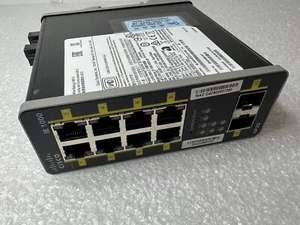 Cisco IE-1000-8P2S-LM Industrial Ethernet Switch 10 Port SFP POE+ - Picture 1 of 3