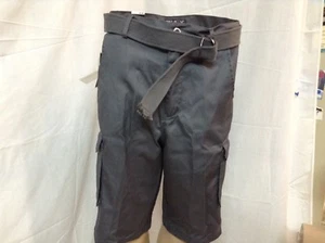 Galaxy By Harvic Grey Men's Cargo Shorts Size 28/30 Waist - Picture 1 of 7