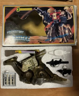 Figura de lodo prehistórico dinobot de colección Transformers G1 KO Bootleg Foto 1 de 2
