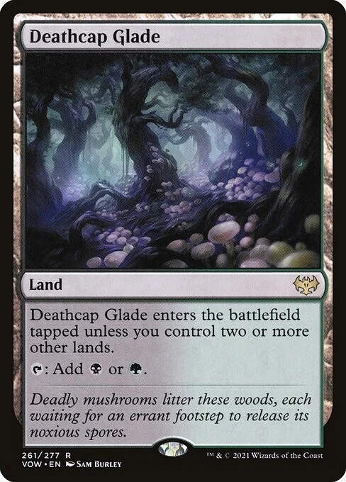 Deathcap Glade  #261 | VOW Innistrad: Crimson Vow | MTG | Same Day Ship! - Image 1 of 1