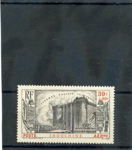 INDO-CHINA Sc CB1 (YT A16) **sehr guter Erhaltungszustand NH 1939 39c+40c schwarz, Französische Revolution 150 $ - Bild 1 von 1