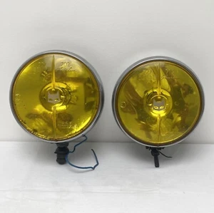 S.E.V. Marchal 722 Iode 702 Starlux yellow fog lights headlights - Picture 1 of 7