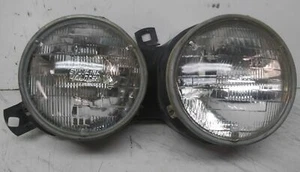 1984-1991 bmw 318i 90 91 325i right passenger head lamp light headlight w brkt - Picture 1 of 3