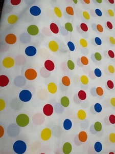 24" Wide x 40" Polka Dot Cotton Backing Fabric by Connecting Threads - Picture 1 of 4