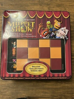 The Muppet Show Deluxe Collector's Chess Set 2003 Complete Figurines And Board - Image 1 of 3