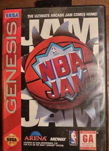 Pre-Owned NBA Jam, with Box for Sega Genesis, Tested, Works - Picture 1 of 19