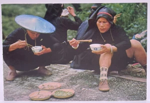Fish Pond Of Yuen Long, New Territories Hong Kong China, Vintage Chrome Postcard - Picture 1 of 2