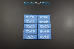 10 PCS 2 4 6 GAUGE HEAT SHRINK TUBE 1/2 X 1.5 INCH BLUE TUBING RING TERMINAL - Picture 1 of 7