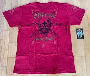 Affliction T-Shirt Demolition Tee - XL - mit Totenkopf - Neu! - extrem selten! - Bild 1 von 10