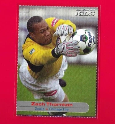 2002 Sports Illustrated ZACH THORNTON SI Kids Card-Chicago Fire Soccer MLS #166 - Image 1 of 2