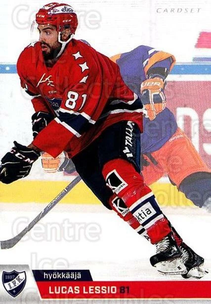 2018-19 Finnish Cardset #204 Lucas Lessio - Image 1 of 1