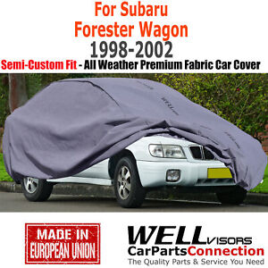 WellVisors Durable All Weather Car Cover For 1998-2002 Subaru Forester Wagon