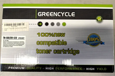 ✨ TN580 Toner + DR520 Drum For Brother MFC-8460N 8660DN 8670DN HL-5240 5250DN ✨ - image 1 of 3