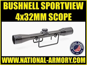 Vintage Bushnell Sportview 4x32mm Scope, Korean MFG, Gloss Finish (-S78-) - Picture 1 of 14