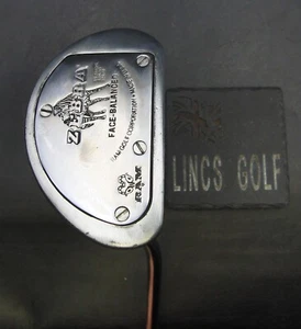 RAM Zebra Face-Balanced Putter 90.5cm Playing Length Steel Shaft Zebra Grip - Picture 1 of 10