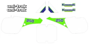 Graphic kit for a 1985 1986 Kawasaki KX250 Decals graphic sticker - Picture 1 of 1