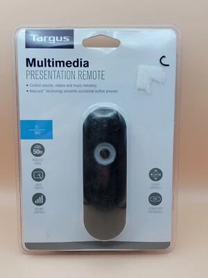 Targus Laser Presentation Remote with Key Lock Technology to Lock [Brand New] - Image 1 of 3