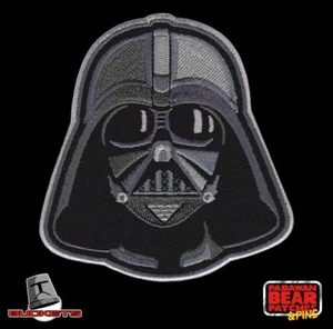 Star Wars Serie "Cubos" Sith Lord Darth Vader Casco Parche Bordado - Imagen 1 de 5