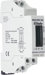 Eltako WSZ15DE-32A  28032615 230V Wechselstromzähler - Bild 1 von 3