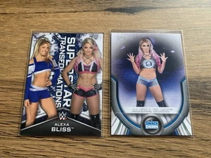 Alexa Bliss Superstar Transformations & Roster WWE Topps Women’s Division 2020 - Picture 1 of 2