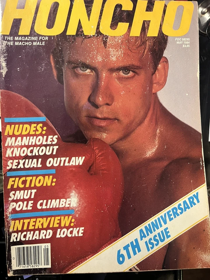 6TH ANNIVERSARY ISSUE * HONCHO MAGAZINE* RICHARD LOCKE INTERVIEW - Image 1 of 1