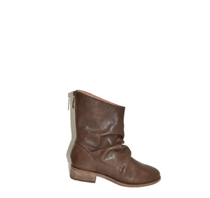 ¡Nuevo! Beek Botas Avestruz Cuero Marrón Talla 8 US DD518 - Imagen 1 de 6