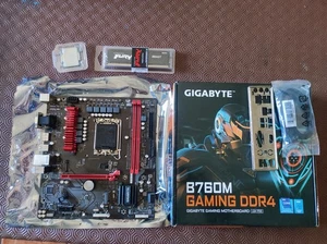 Pakiet ZESTAW Intel Płyta główna Gigabyte B760M Gaming i5-12600K 16GB Kingston - Zdjęcie 1 z 8