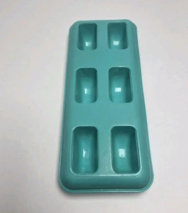 Vintage Tupperware Ice Tups Pops 6 Molds Popsicle Tray Holder 1 Piece ONLY #481 - Picture 1 of 4