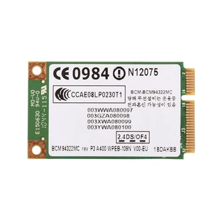 Professional 2.4G + 5G Dual Band Mini PCI‑E WIFI Wireless Card For MAC DE NEW - Afbeelding 1 van 8