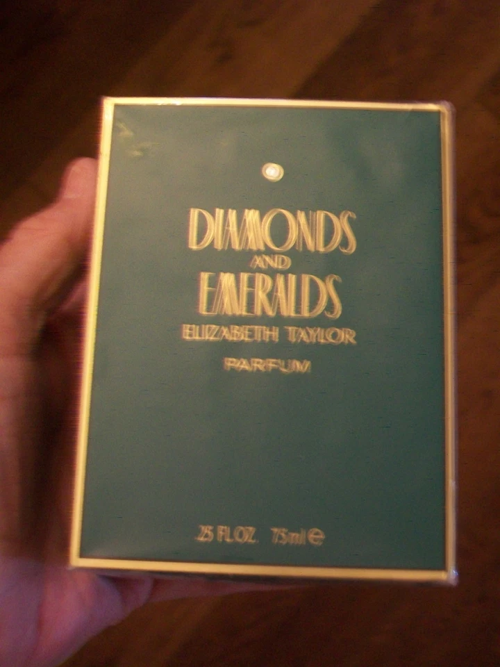 Perfume para mujer Diamonds and Emeralds de Elizabeth Taylor 0,25 fl oz sellado Foto 1 de 3