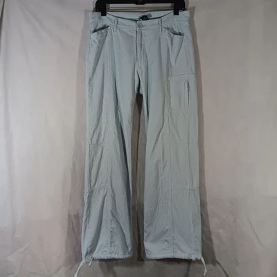 Pantalones cargo de pana Gap para mujer 8 azul bebé convertible dobladillo con cordón Foto 1 de 4