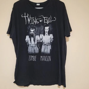 Twins of Evil Zombie Manson T-Shirt Rob Zombie Marilyn Manson Pacific XL/XG - Bild 1 von 8
