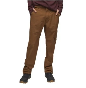 Prana Stretch Zion AT Hose Sepia Herren 32/30 Standard Passform gerades Bein Neu mit Etikett - Bild 1 von 7