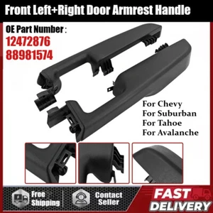 Front Left+Right Door Armrest Handle For Chevy Suburban Tahoe Avalanche 99-2006 - Picture 1 of 20