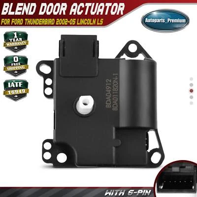 Actuador de puerta de mezcla de calefacción de climatización para Ford Thunderbird 2002-05 Lincoln LS 2000-06 Foto 1 de 4